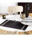 Set de Table Imprimé Goldira 30x45cm Noir & Or-3