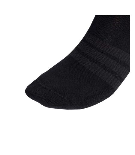 Lot De 6  Chaussettes Adulte Noir Adidas