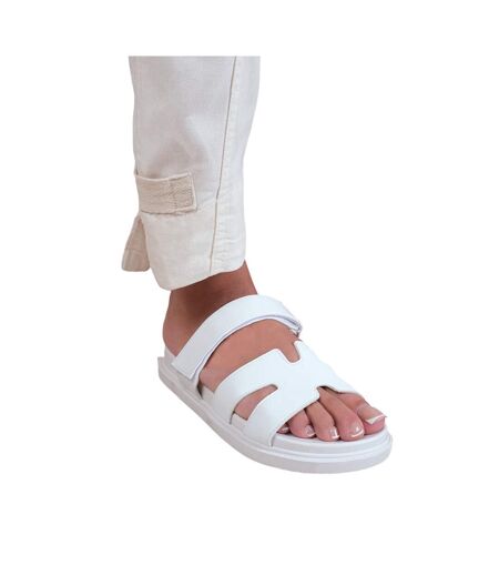 Womens/ladies Adagio Strappy Sandals White Where´s That From