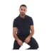 Mens Micro-towelling Regular Polo Shirt Navy Tommy Hilfiger-4