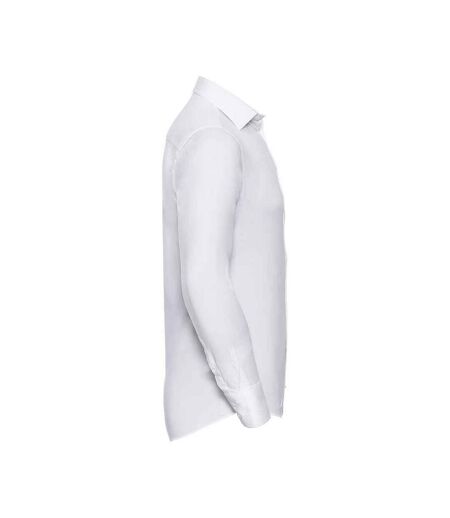 Chemise Manches Longues Homme Blanc Russell Collection