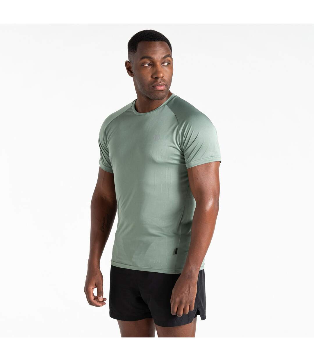 T-shirt Accelerate Homme Vert Olive Dare 2B-2
