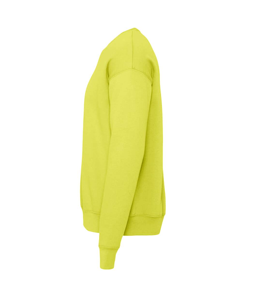 Sweatshirt Unisexe Jaune Vert Bella + Canvas-3