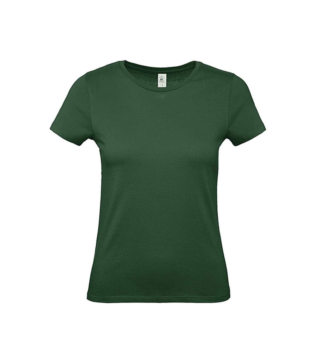 T-shirt #e150 Femme Vert Bouteille B&C-1