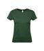 T-shirt #e150 Femme Vert Bouteille B&C-1