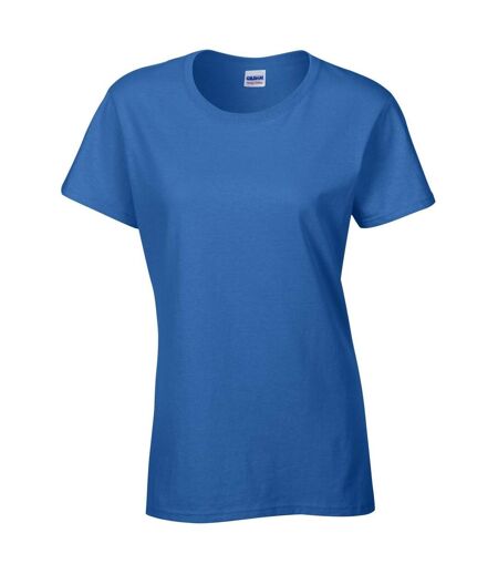 T-shirt À Manches Courtes Coupe Féminine Femme Bleu Roi Gildan