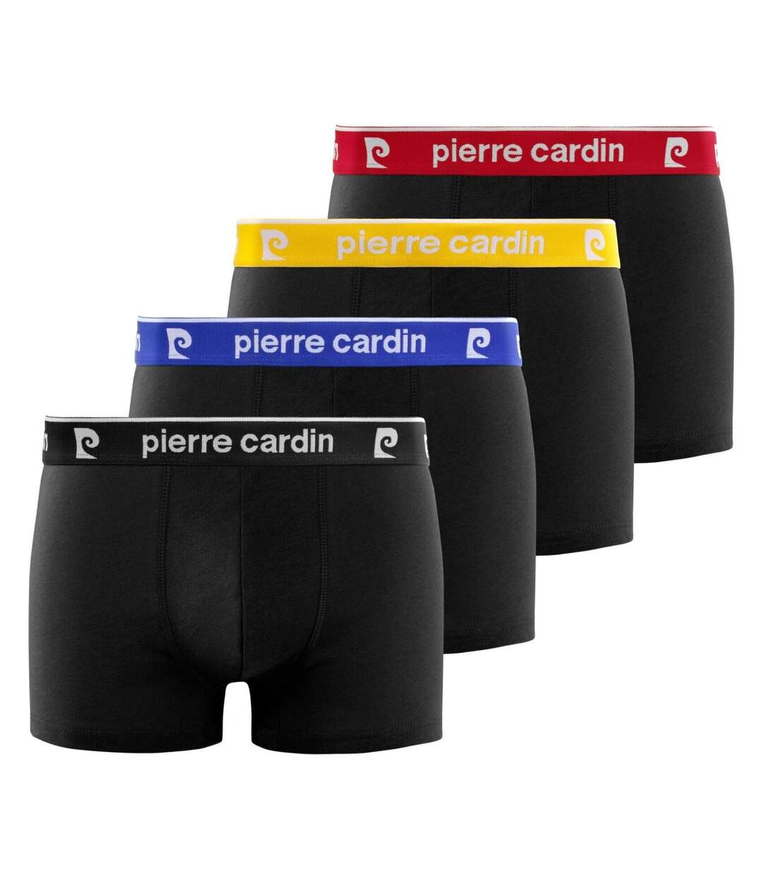 Lot de 4 boxers homme en coton Basic Pierre Cardin-1