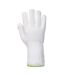 Unisex adult seamless heat resistant glove l white Portwest-2