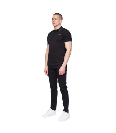 Polo kilhen homme noir Henleys Henleys