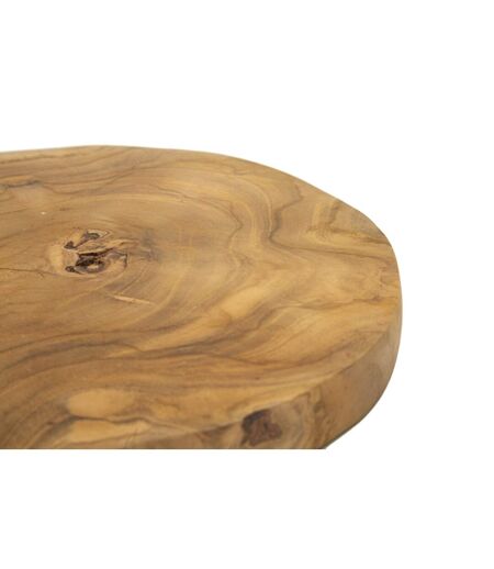 Plateau en Teck Pokon 24cm Naturel