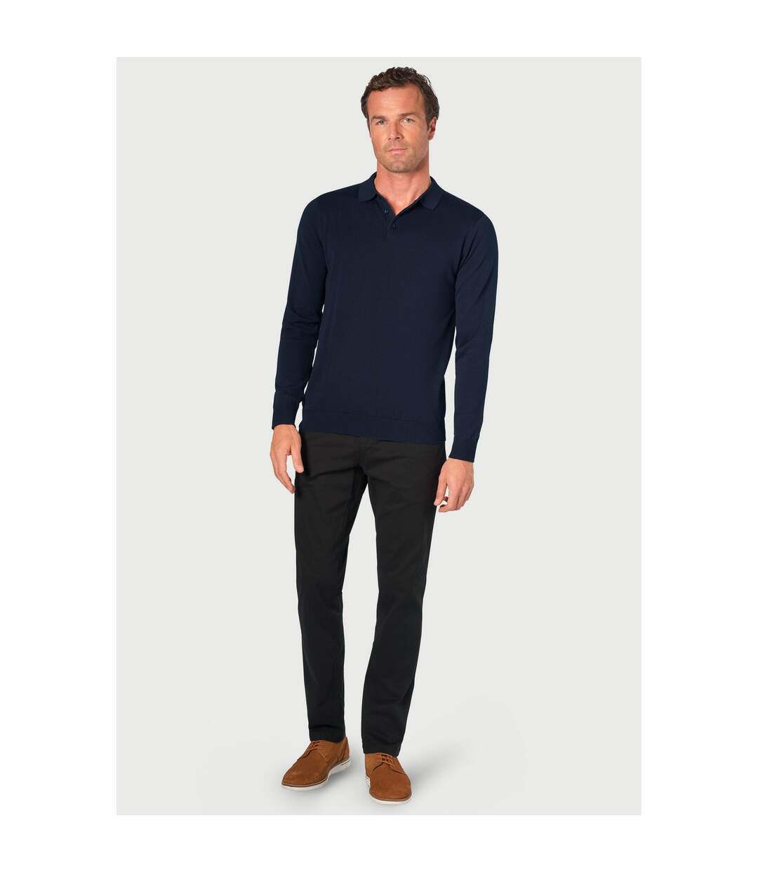 Polo casper homme bleu marine Brook Taverner Brook Taverner