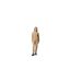 Womens/ladies Pique Crew Neck Sweatshirt Beige Lacoste-1