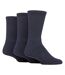3 Pack Mens Plain Crew Sport Socks - Soft Cotton Everyday Athletic Socks-1