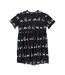 Robe Motif/style Imprimé Intégral Femme Noir Moomin-3