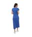 Robe mi-longue may life femme bleu Only-2