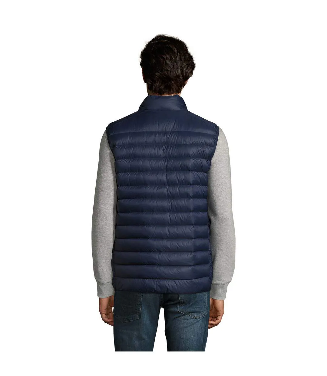 Veste Sans Manches Victorie Homme Bleu Marine Français SOLS-2