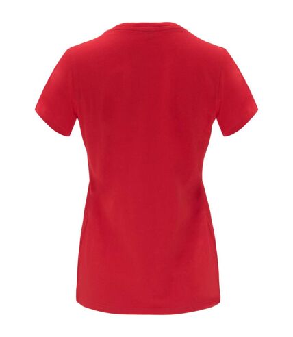 T-shirt capri femme rouge Roly