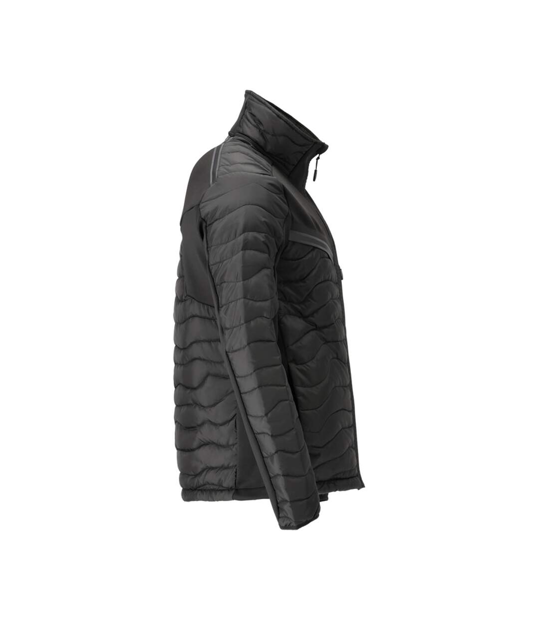 Mens Customized Thermal Jacket Black Mascot-4