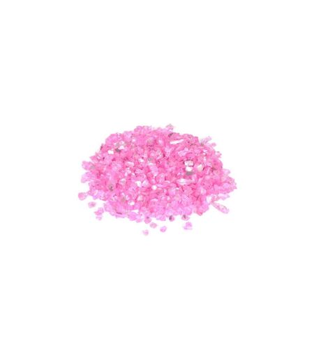 Pépites de Verre Déco Effet Miroir 250g Rose
