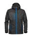 Stormtech Mens Olympia Shell Jacket (Black/Azure Blue)