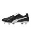 Mens King Top Leather Soft Ground Football Boots  Black Puma-2