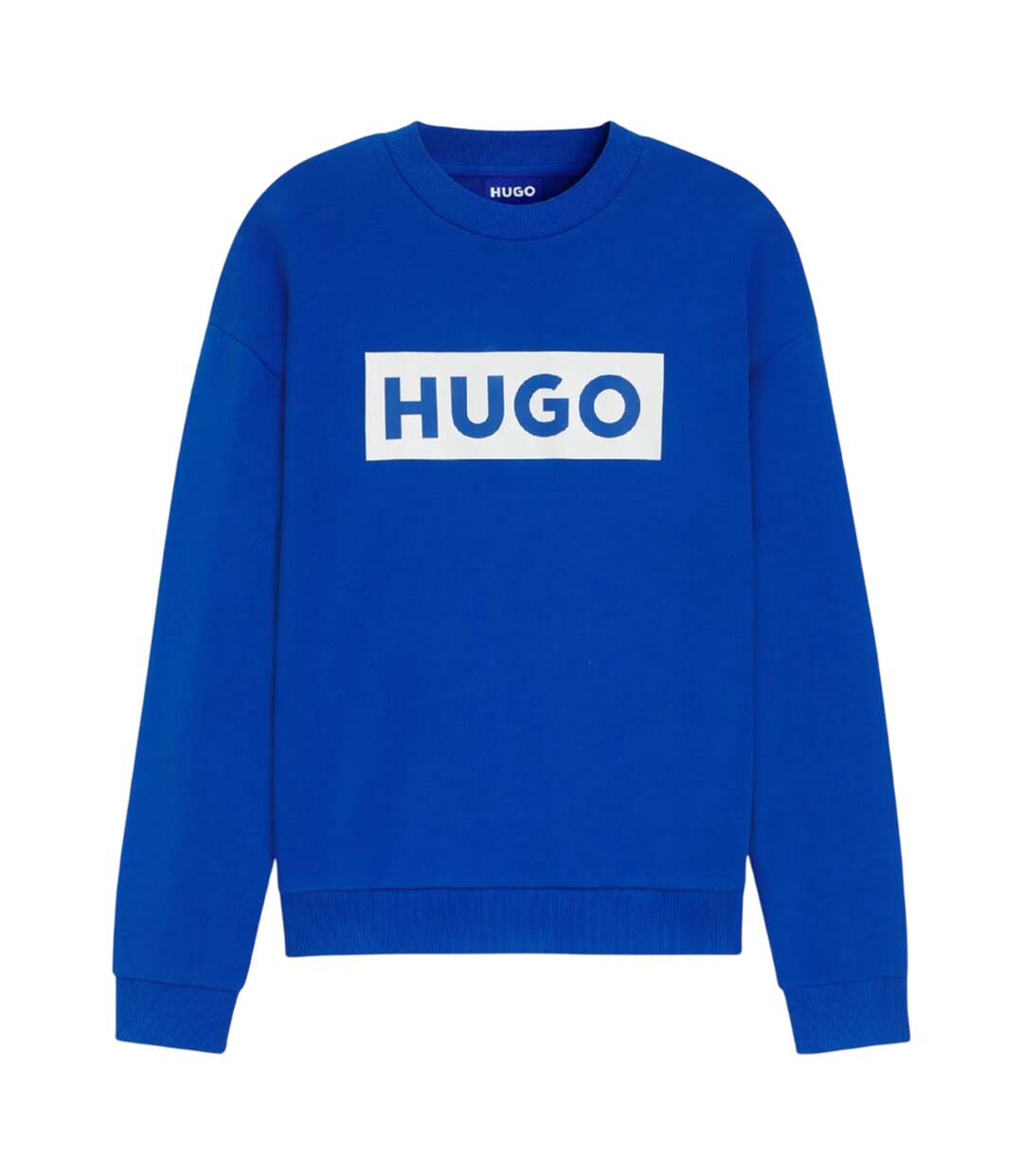 Sweat Motif/style Logo Niero Homme Bleu Hugo-2