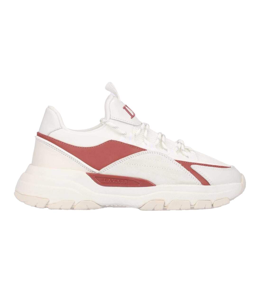 Baskets Creator Evo Homme Blanc Rouge Lavair-2