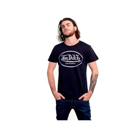 T-shirt Von Dutch homme Aaron A Noir Vondutch