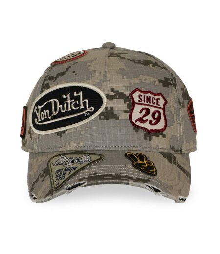 Casquette baseball effet usé avec patch Kamo Sand Vondutch