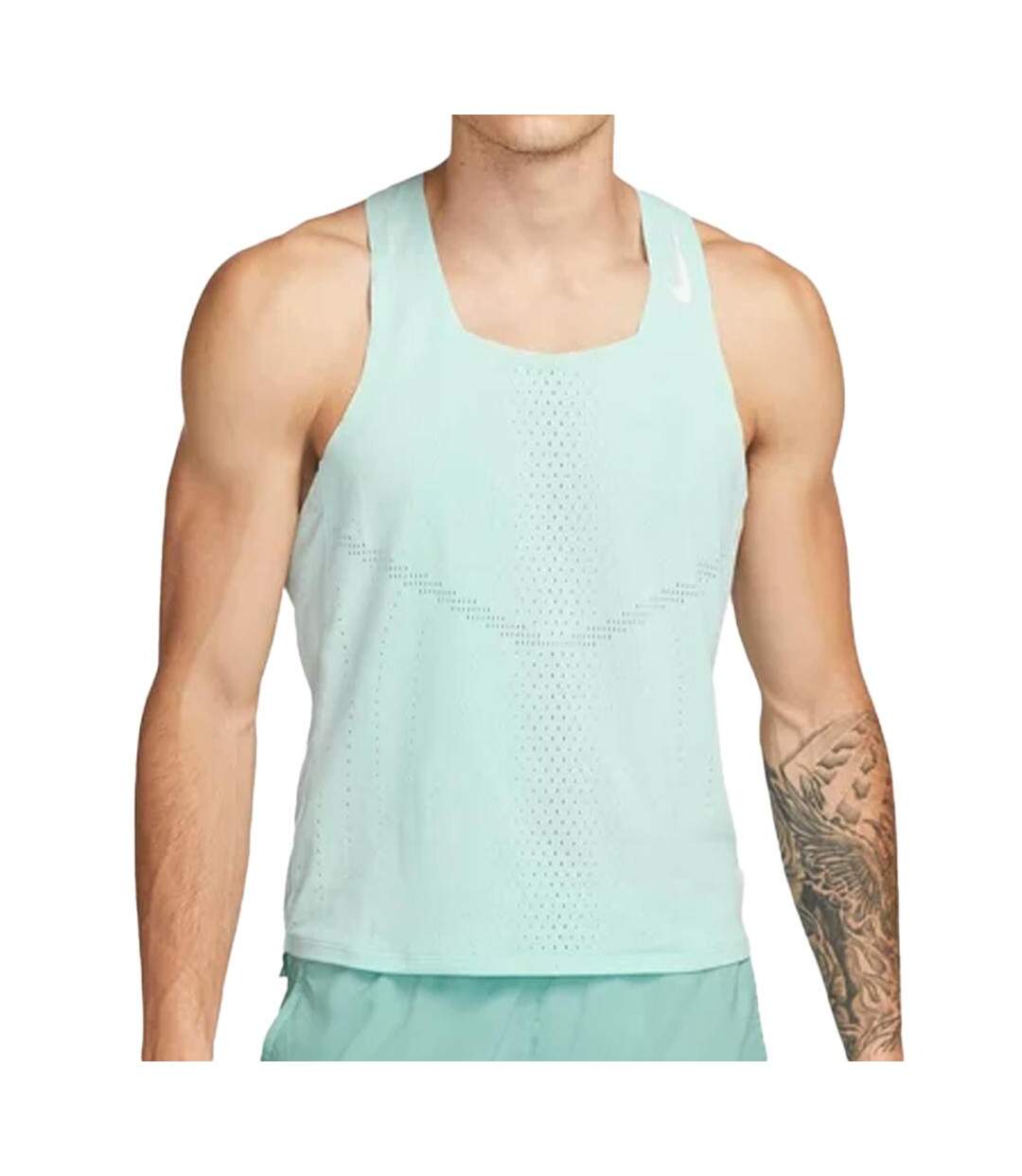 Débardeur Bleu Homme Nike Aroswft Singlet - L