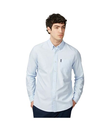 Chemise Manches Longues Motif/style Signature Homme Ciel Ben Sherman