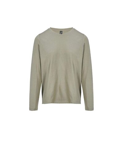 T-shirt manches longues FEMME - 04443 - vert kaki
