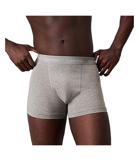 x3 boxers gris homme calvin klein jeans 2662g - l