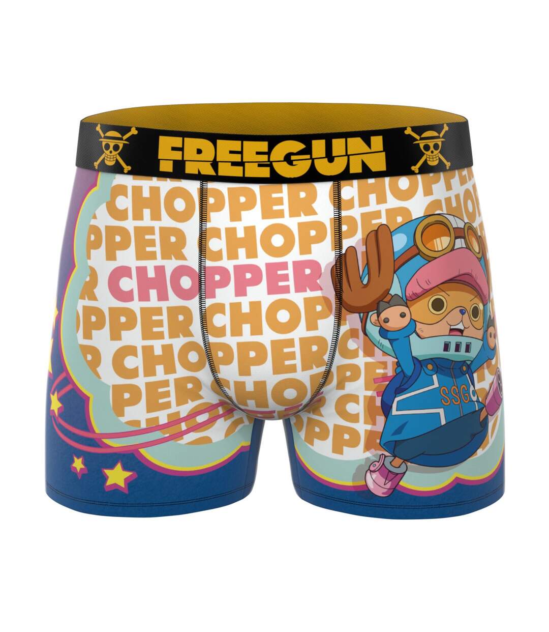 Lot de 3 boxers homme One Piece Freegun-4