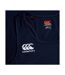 Womens/ladies Club Dry Racerback Tank Top Navy Canterbury-3