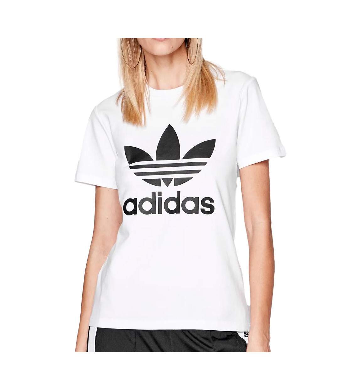 T-shirt blanc femme adidas gn2899 - 34-1