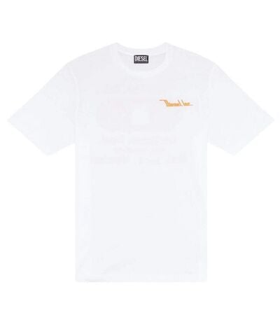 T-shirt Motif/style Logo Northen Fed Homme Blanc Cavalli Class