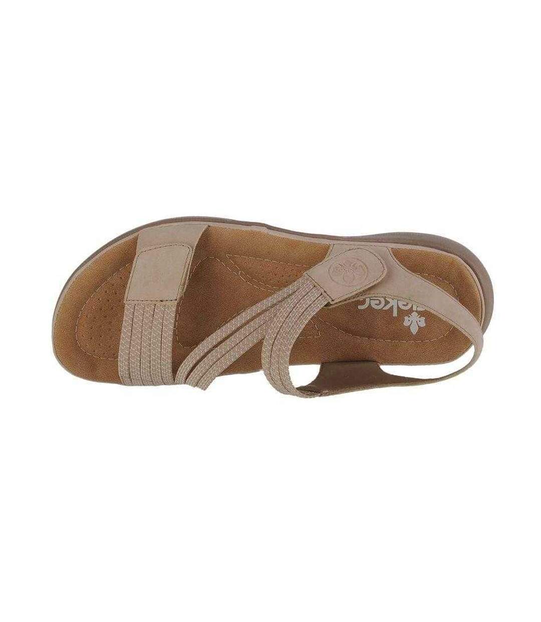 Sandales Femme Beige Rieker-3