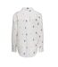 Chemise blanche/bleu femme jdy kimie-2