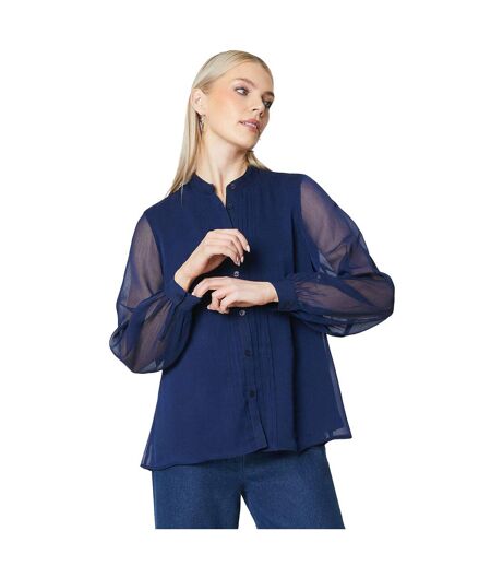 Blouse femme bleu marine Principles