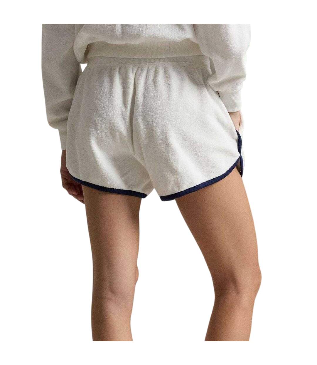 Short Polo Femme Blanc Ralph Lauren-3