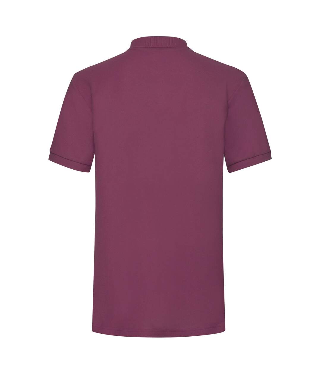 Polo homme bordeaux Fruit of the Loom