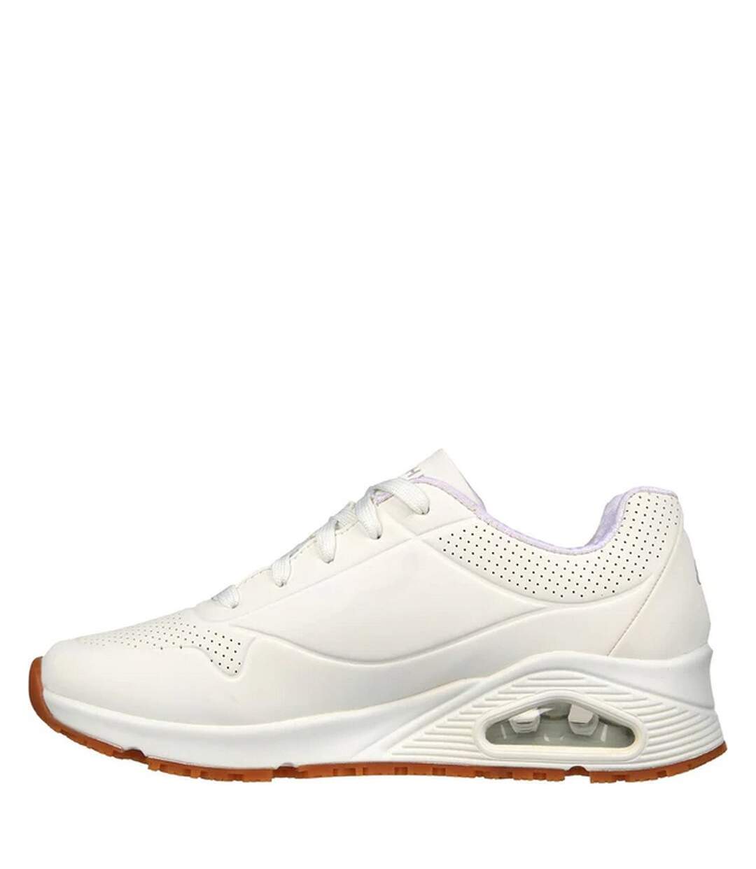 Womens/ladies uno sr work relaxed fit safety shoes white Skechers-2