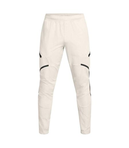 Mens Unstoppable Tapered Combat Trousers White Under Armour