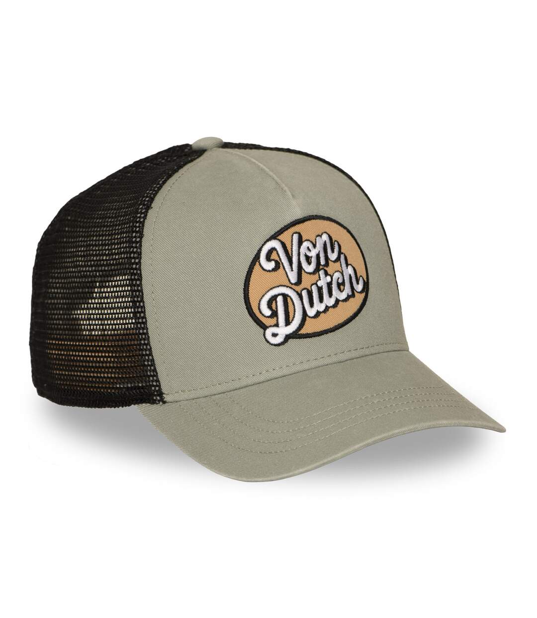 Casquette Baseball avec filet et écusson brodé Acid Wash Vondutch-4