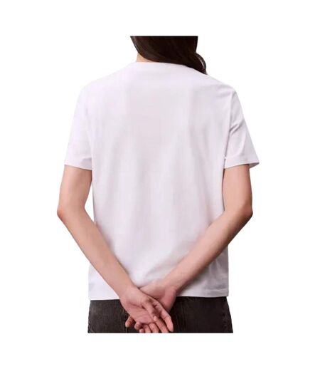 T-shirt blanc femme calvin klein jeans ss 20s classic