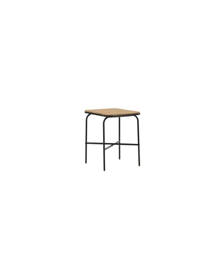 Table de Jardin en Bois Holmbeck 88cm Naturel