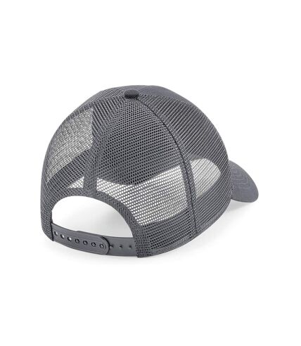 Casquette trucker adulte gris foncé Beechfield