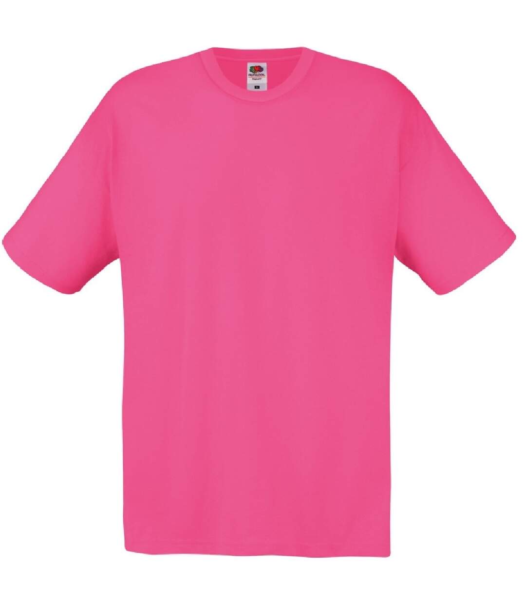 T-shirt original homme fuchsia Fruit of the Loom-1