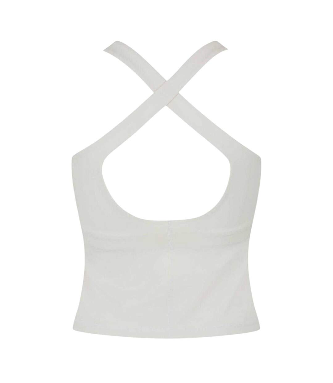 Débardeur Motif/style Uni Femme Crème USA Pro-2